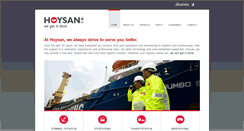 Desktop Screenshot of hoysan.com